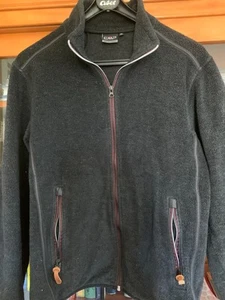 CMP Herren  Fleece-Jacke Gr. 48 schwarz-dunkelgrau - Bild 1 von 4