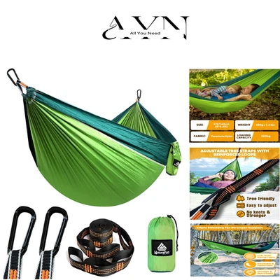 NatureFun Ultraleicht Reisecamping-Netzhängematte | 300 kg - Bild 1 von 4