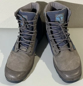 Palladium Unisex Pampa Sport Cuff WPN Waterproof Granite Gray Boots Sz12 M/13.5W - Picture 1 of 12