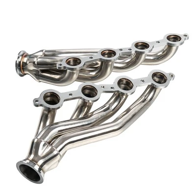 Kit de cabezal de escape corto de acero inoxidable para camionetas Chevy GMC C10 C1500 1960-1998 Foto 1 de 4