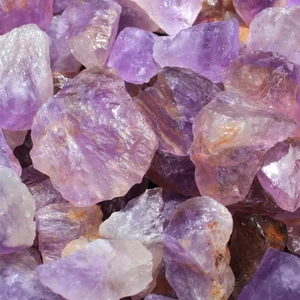 92,22 Ct. Ametista Viola Naturale Forma Ruvida 1 Pz Pietra Preziosa per Creazione Gioielli - Foto 1 di 4