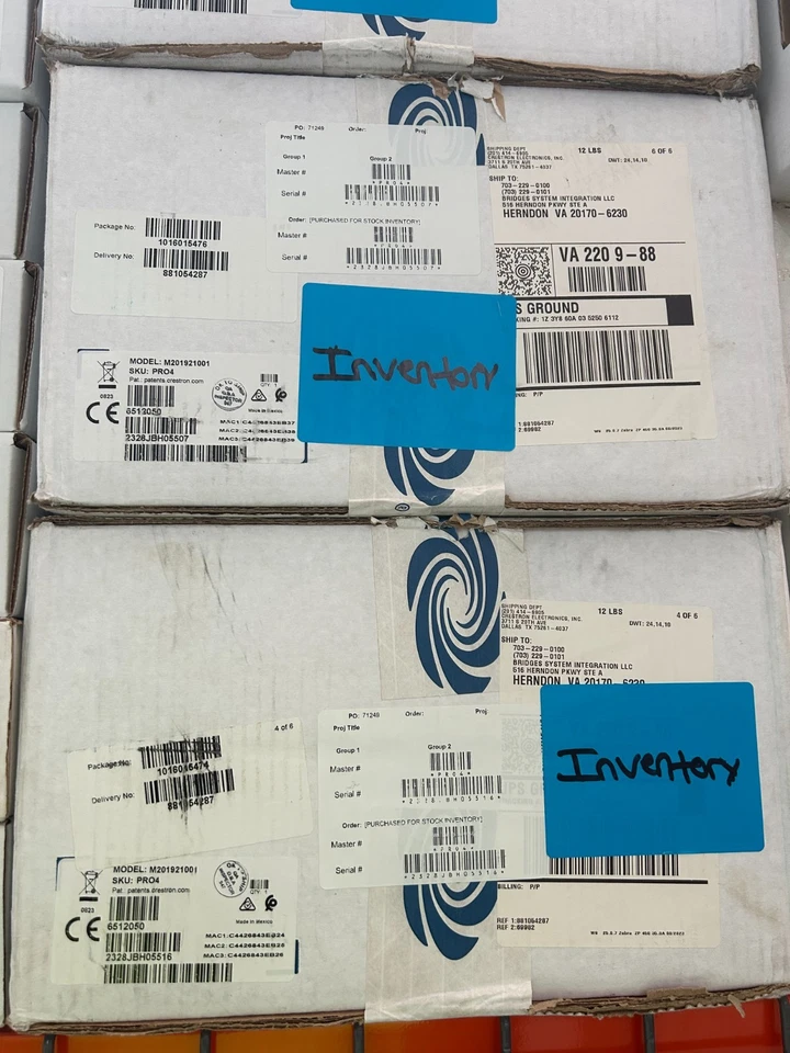 Crestron PRO4 4-Series Control System Processor 6512050 New-In-Box