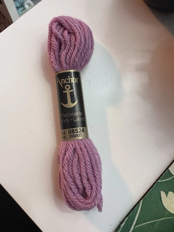 Anchor Tapestry Wool (Tapisserie) 10m Skein - Shade No. 08524 Heliotrope Purple - Image 1 of 4