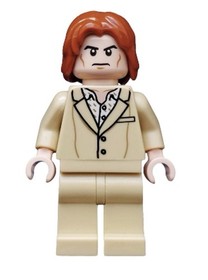 New LEX LUTHOR SH0222 Lego Super Heroes MINIFIGURE Only From Set 76046