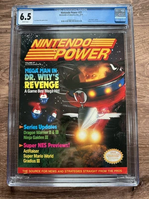 Nintendo Power Magazine No27 CGC 6.5 Mega Man Dr. Wily's Revenge - Изображение 1 из 3