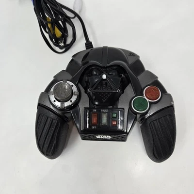 Star Wars Darth Vader Video Game Controller Jakks Pacific 2005 Plug Play Tested - Image 1 of 4