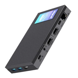 Quieter4C Fanless Mini PC 16GB RAM 512GB Storage Micro PC Twin Lake N150(up t... - Picture 1 of 7
