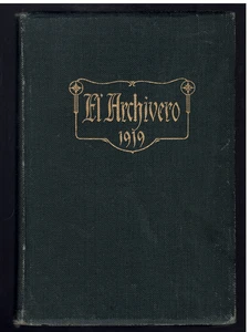 1919 Thacher High School Yearbook, El Archivero, Ojai, California Ventura County - Picture 1 of 9