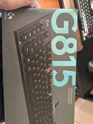 Logitech G815 LightSync RGB Mechanical Gaming Keyboard - Lightly Used - Image 1 of 2