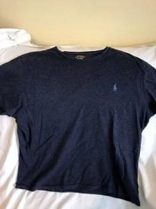 Polo Raph Lauren Mens Large Navy Blue T-shirt - Picture 1 of 4