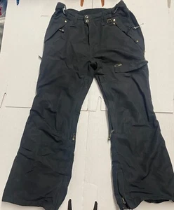 Empyre Black Snowboarding Ski Pants Insulated Size Small Waterproof - Picture 1 of 4