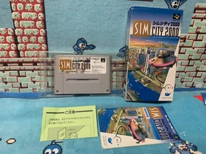 Sim City 2000 Super Famicom Japan NTSC-J Nintendo Maxis SimCity 2000 - Picture 1 of 6