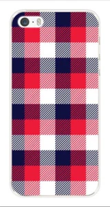 Coque en silicone imprimée compatible Apple iPhone 5 iPhone 5S Tartan Tricolor - Photo 1 sur 3