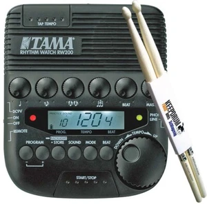 Tama RW200 Rhythm Watch Metronom + Drumsticks - Picture 1 of 3