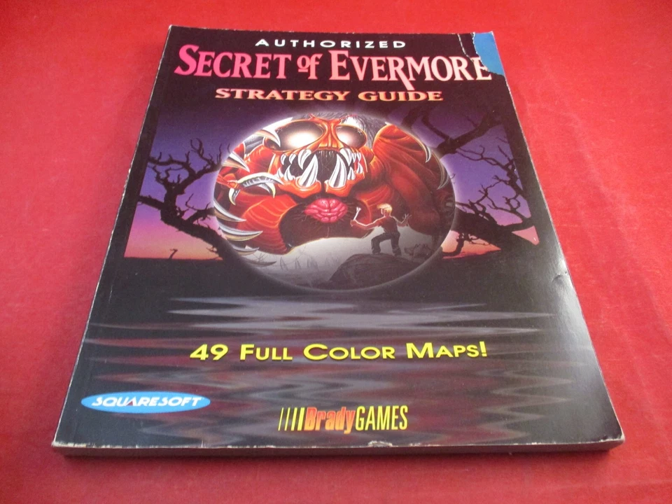 Secret of Evermore Super Nintendo SNES Strategy Guide Player's Hint Book - Image 1 of 4