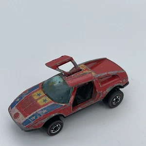 Vintage Hot Wheels Redline Mercedes Benz C111 Red Enamel Flying Colors 1976 - Picture 1 of 10