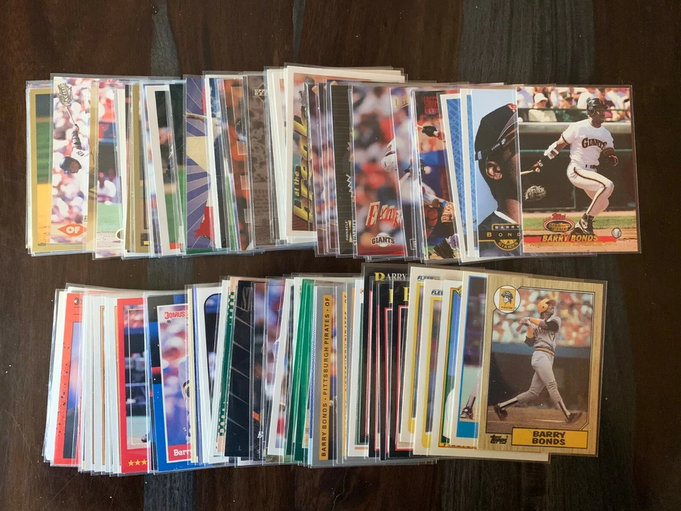 BARRY BONDS SINGLES Pirates Giants HOF  - PICK ANY - UPDATED 07/11/24 - Image 1 of 1