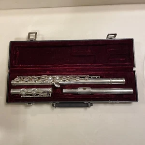 Jupiter Model SFL 511 Silver Student Flute w/ Hard Case Musical Instrument - Picture 1 of 8