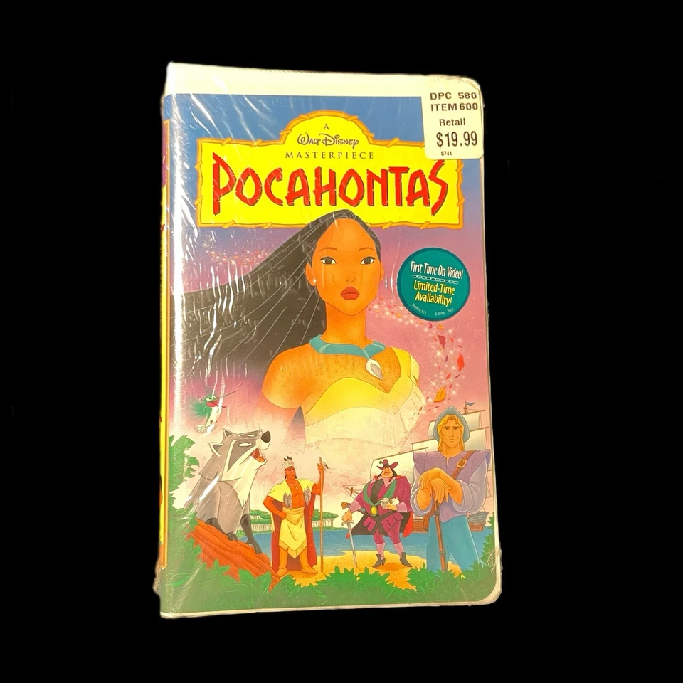 Vintage Pocahontas VHS - Sealed - Walt Disney Home Video - Image 1 of 4