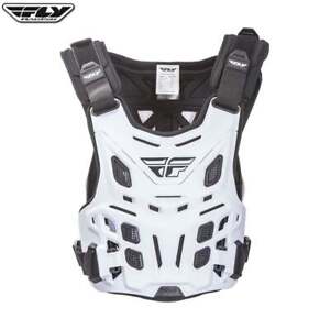 Fly Racing Adults Revel Motocross Chest Protector Armour - White