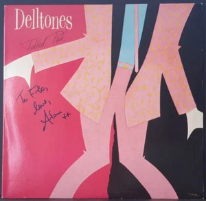 DELLTONES - TICKLED PINK 1984 CHASE 1 OZ ROCK SIGNED BY ALAN FREEMAN - Foto 1 di 4