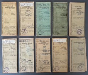 Buff Logbook mixed bundle RF60 Goods Trucks Van Job Lot x10 - Picture 1 of 1