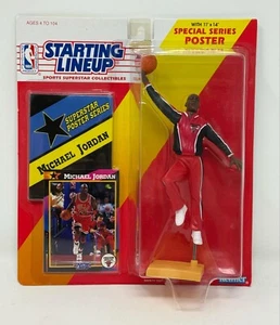 Kenner - Starting Lineup - 1992 Michael Jordan - Sealed w/ Cards - Picture 1 of 2