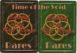 Rares + Fixed Time of the Void ToV L5R CCG Legend of the Five Rings Clan Wars - Picture 1 of 128