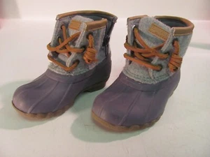 Children Unisex Boots Sperry Kids Saltwater Boot (Toddler/Little Kid Size 6M) - Picture 1 of 13
