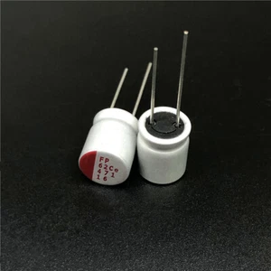 Condensador sólido Fujitsu FP 10x12,5 mm 16V470uF VGA/MB bajo ESR 10 piezas - Imagen 1 de 2