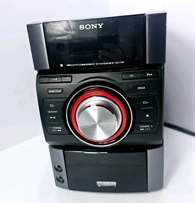 Sony MHC-EC79i Mini Hi-Fi Music System iPod Base Only No Speakers- CD Won't Spin - Image 1 of 4