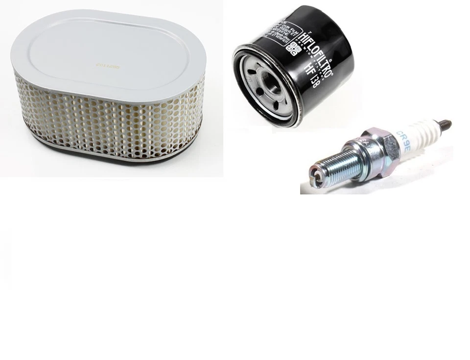 Suzuki GSXR 600 SRAD 4 bujías filtro de aire aceite kit de puesta a punto 97-00 Foto 1 de 1