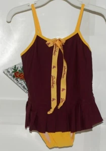 Traje de baño Collegiate Surf Sport Arizona State Sun Devils niñas 3T con licencia - Imagen 1 de 6