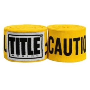 Title Boxing Caution Hand Wraps 180" - Picture 1 of 3