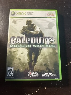 Call of Duty 4: Modern Warfare Xbox 360 w/Manual Complete - Image 1 of 4