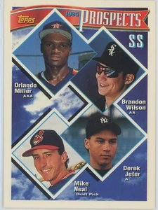 MILLER / WILSON / JETER / NEAL 1994 Topps Prospects Card #158 - Picture 1 of 2