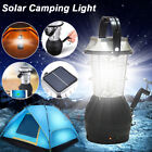 USB & Solar Camping Lantern, Hand Crank 36 LED Rechargeable Camping Tent Light