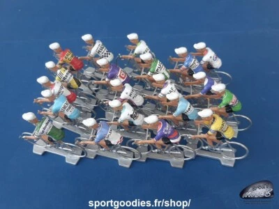 COFALU Année 1980 - 20 cyclistes miniatures - Tour de france Giro - Cycling figure