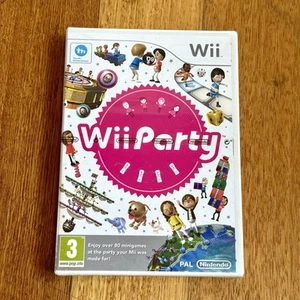 Sealed Wii Party Nintendo Wii Game PAL Manual Brand New Factory Seal Rare Chance - Picture 1 of 7
