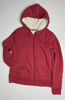 Sweatjacke, Größe S, Rot, Kapuze, Gefüttert, Neu mit Etikett  - Bild 1 von 4