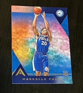 MARKELLE FULTZ rc 2017-18 Panini Ascension # 101 BLUE #d 081 /129 76ers - Picture 1 of 2