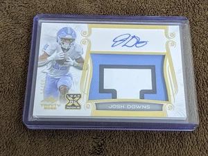 2023 LEAF TRINITY GOLD 3 COLOR /50 JERSEY AUTO JOSH DOWNS - Picture 1 of 1