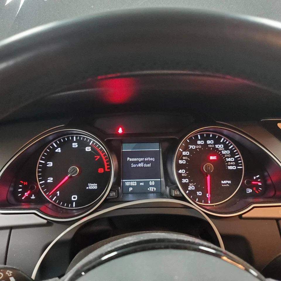 奥迪奥迪 A5 速度表(集群),(美国市场),(多功能),巡航对比 — 第 1/1 张图片