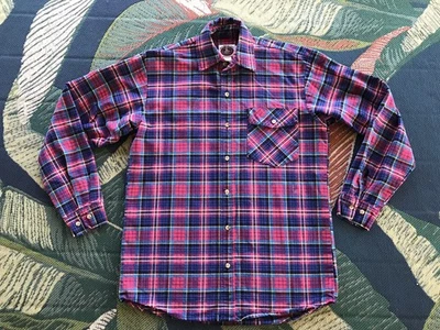 Johnson Woolen Mills Vermont EE. UU. Camisa Chaqueta a Cuadros Para Hombres Grande Peso Pesado Foto 1 de 4