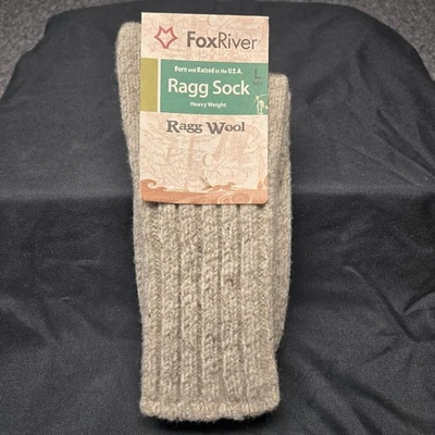 FoxRiver Ragg Wool Socks Heavy Weight USA Made Size L Unisex Large - Image 1 of 4