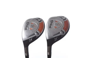 LEFTY Ping G10 4H, 5H Hybrid Set Graphite Shaft Stiff Flex - Picture 1 of 8