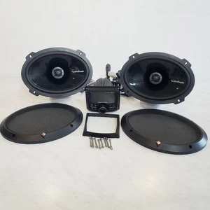 Receptor de medios digitales Rockford Fosgate PMX-2 USB/MP3 reproductor de FM y altavoces P1692 - Imagen 1 de 16