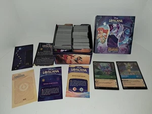 Disney Lorcana Ursula's Return Collectible Cards, Box, Manuals & 2 Large Cards - Picture 1 of 14