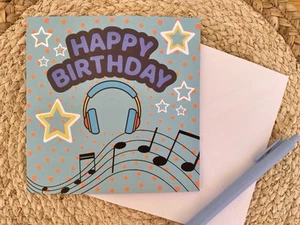 Christian Birthday Card Scripture Bible Verse Greeting Religious youth children - Picture 1 of 3