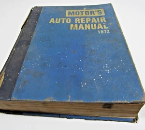 Vintage Motors Auto Repair Manual 1971 35th  ed. first printing #BS - Picture 1 of 8